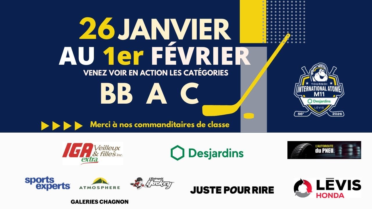 Aréna de Lévis  27 Janvier 2026