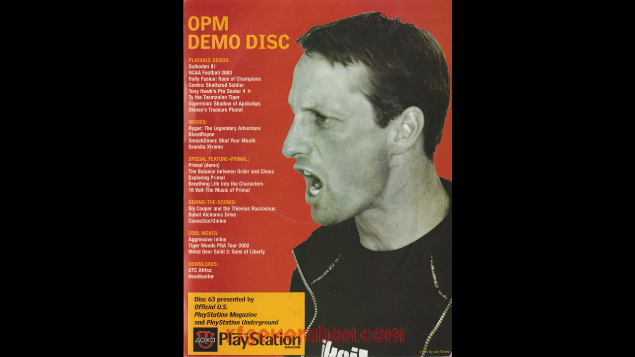 Official U.S. PlayStation Magazine Issues #62-64 (November 2002-January 2003) Menu Music