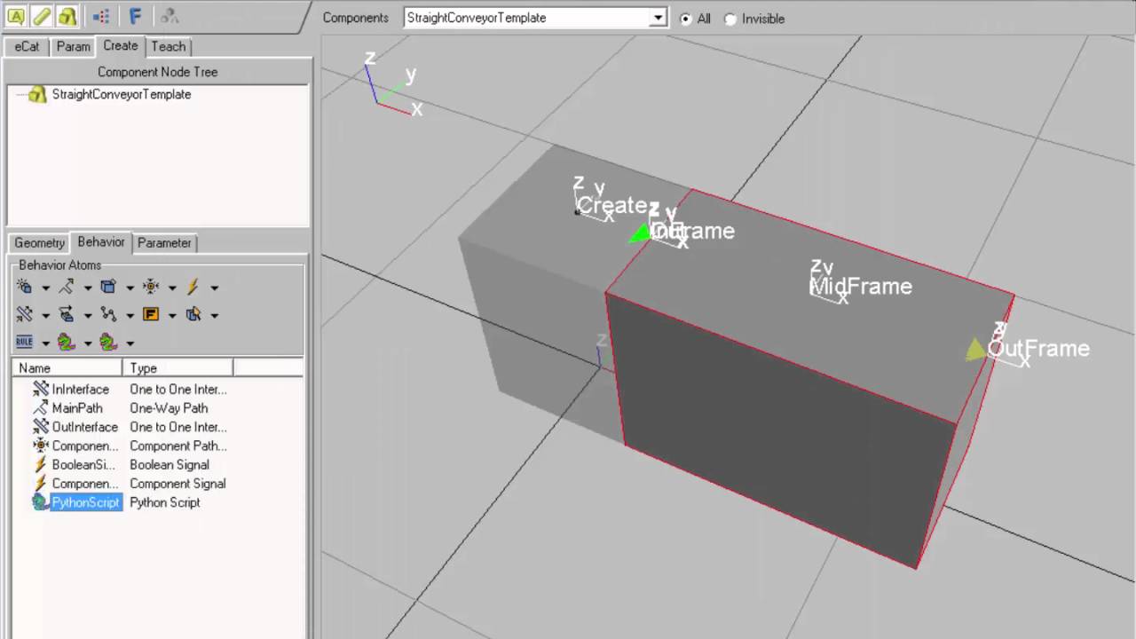 Model Component Path Sensors