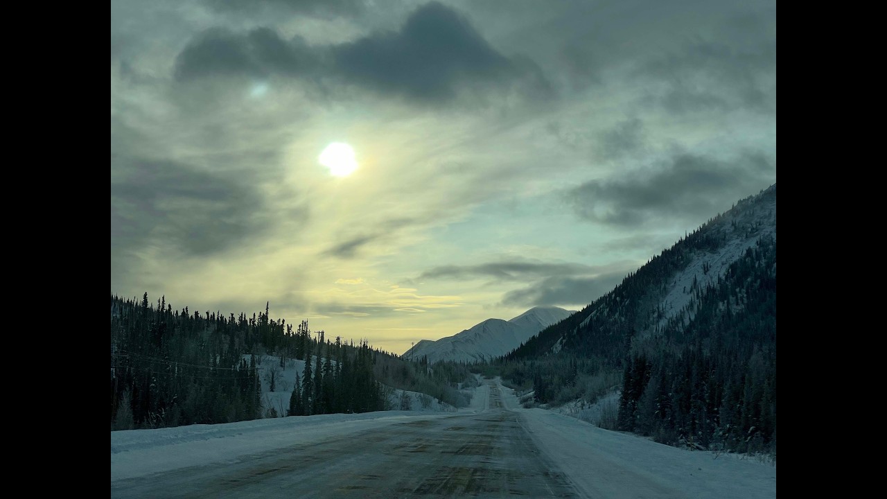 Alaskan Winter Drive from Anchorage to Slana
