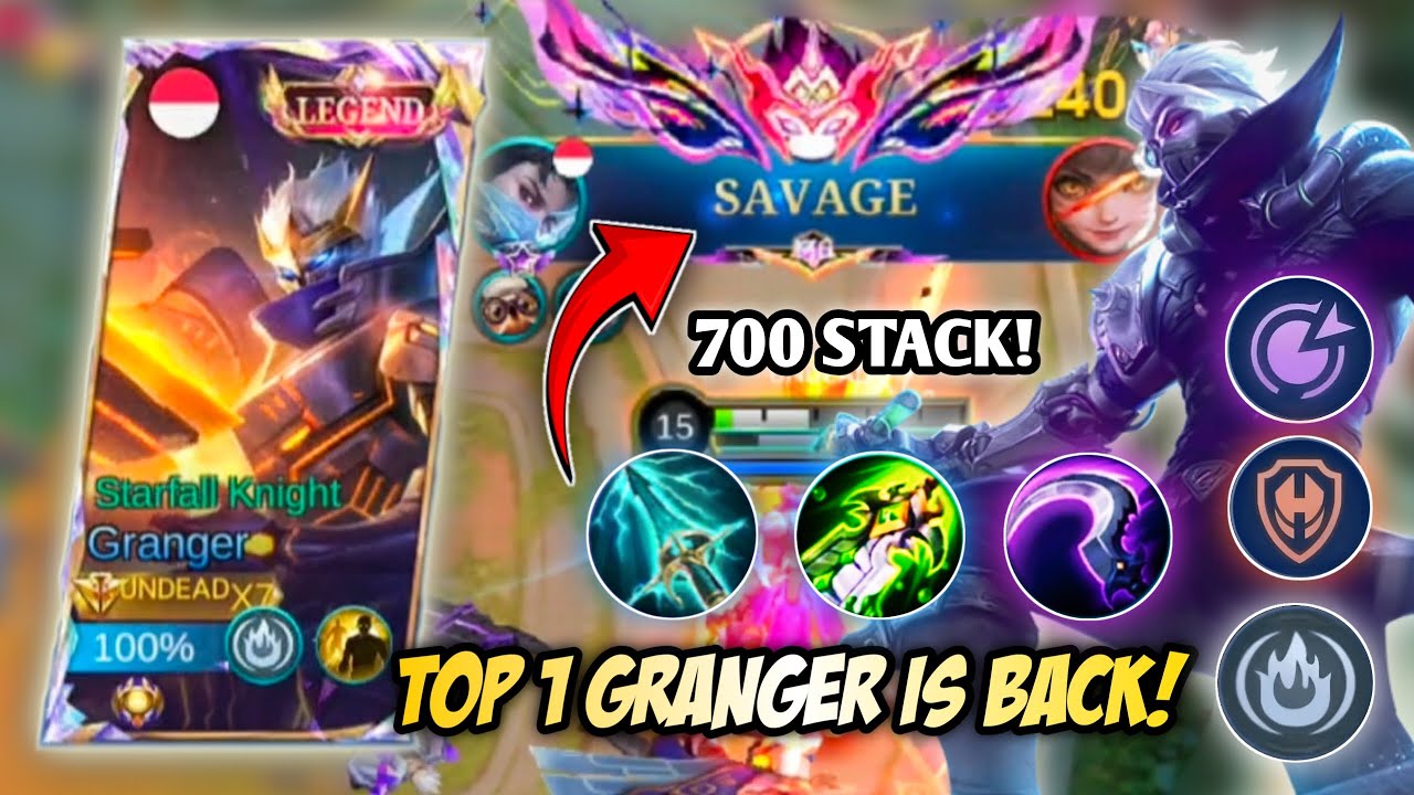 LEONARD JO CUMA BISA CLAUDE? BELUM TAU AJA NIH MANTAN TOP 1 GRANGER! LANGSUNG KASIH SAVAGE! | MLBB