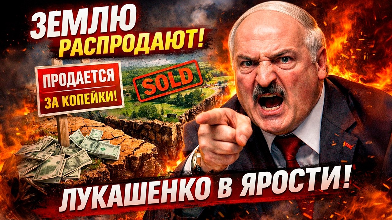 Землю продают за бесценок?! Лукашенко в ярости после отчёта