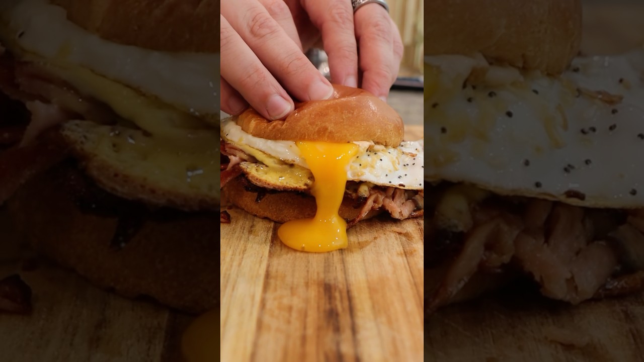 Shredded SPAM Egg & Cheese