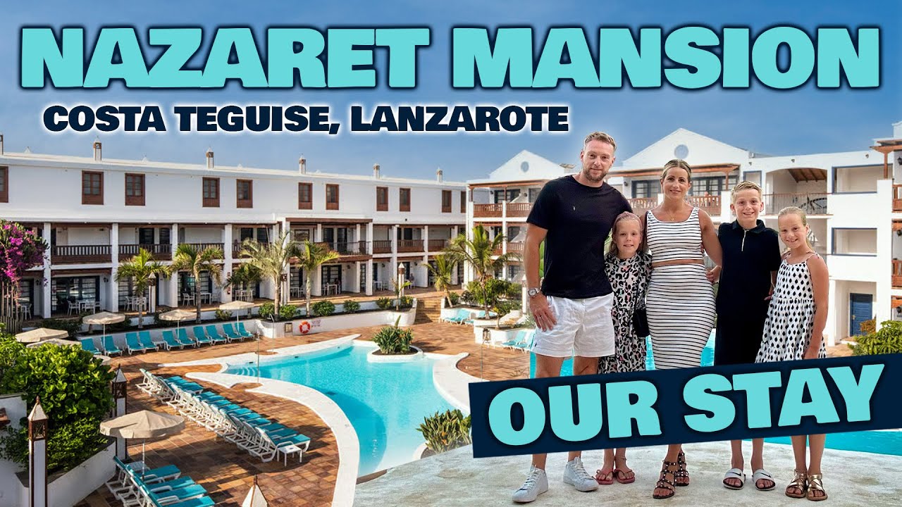 Our Stay at Nazaret Mansion Apartments 🌞 | Costa Teguise Lanzarote Vlog