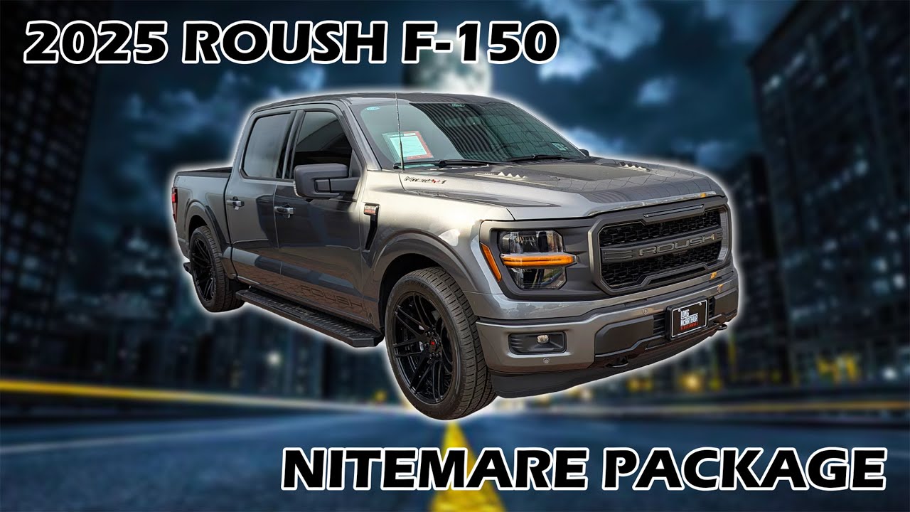 2025 ROUSH Nitemare F-150 - All Standard and Optional Equipment