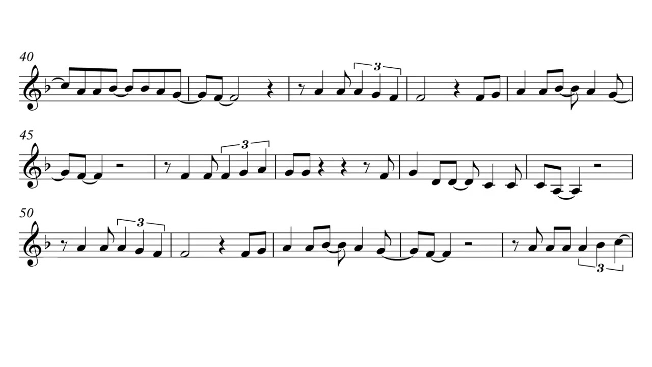 EL SOL NO REGRESA - LA QUINTA ESTACIÓN. PARTITURA TROMPETA 🎺.