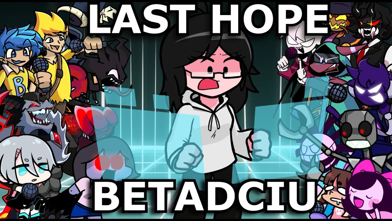 Friday Night Funkin'  Last Hope BETADCIU (But Every Turn A Different Cover Is Used) FNF