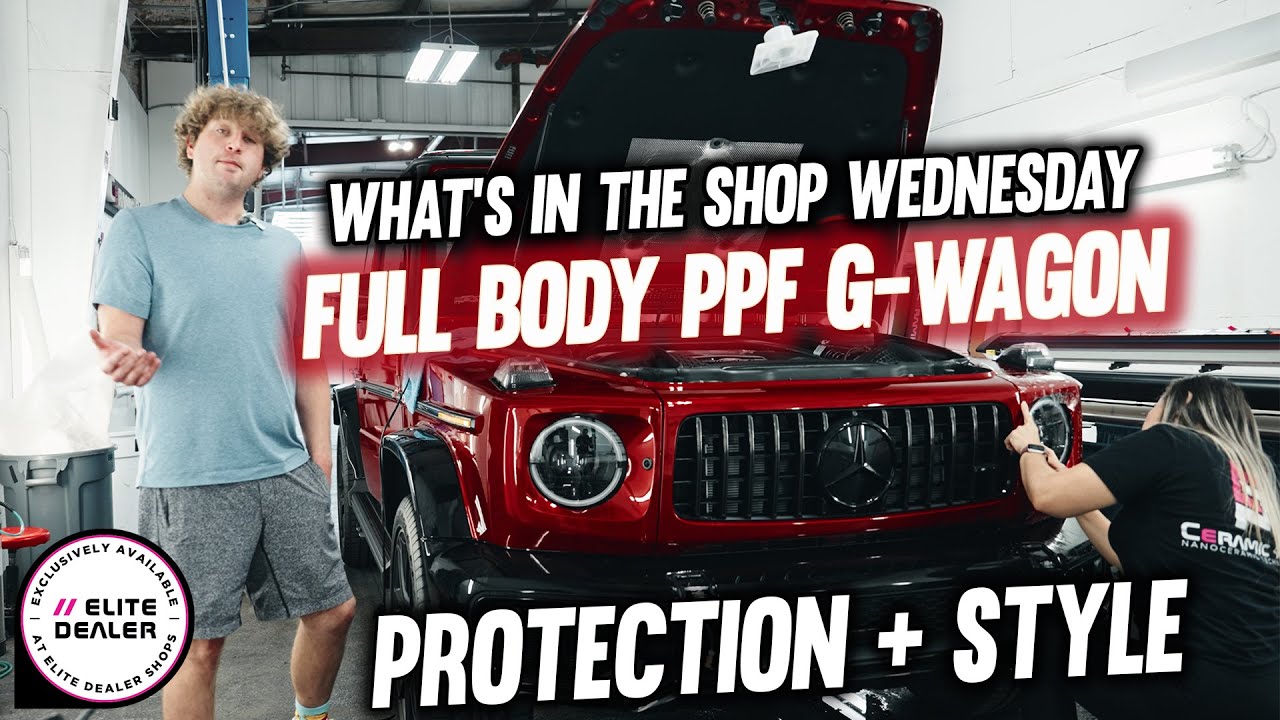 What's in the Shop Wednesday  | Bullet Proof G-Wagon? | Ceramic Pro Sarasota