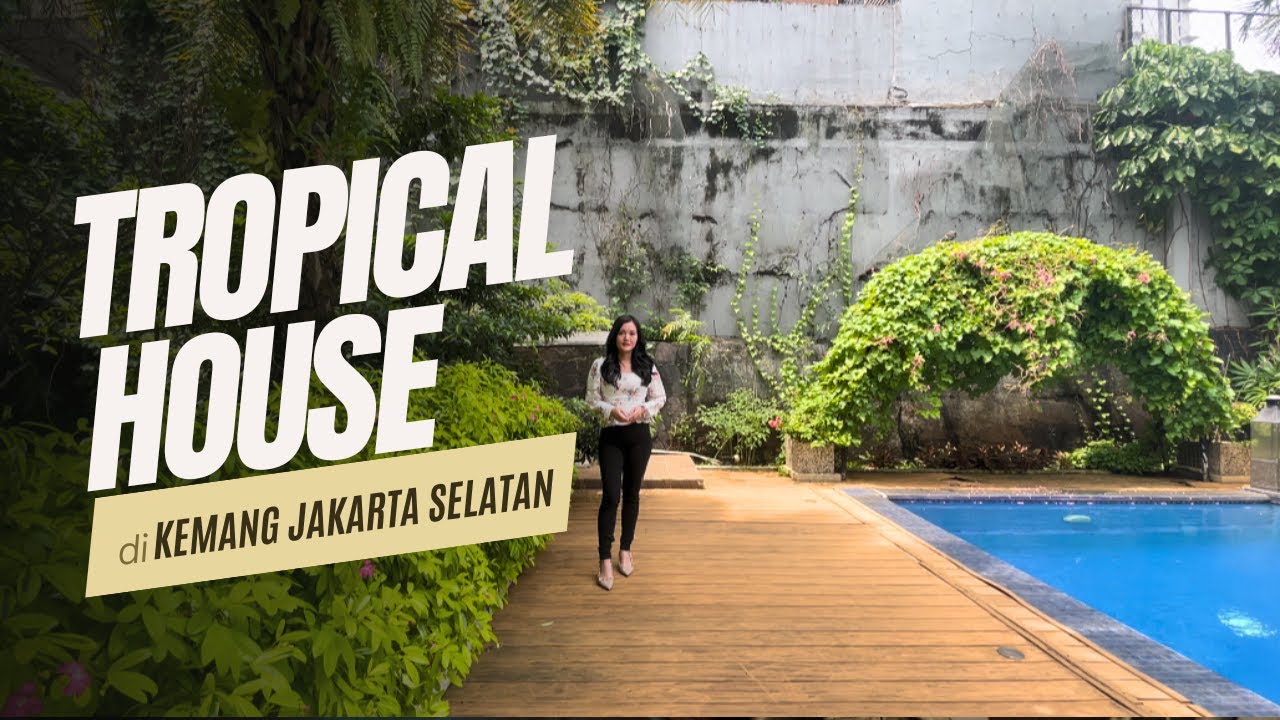 TROPICAL HOUSE FULLY FURNISHED AT KEMANG JAKARTA SELATAN