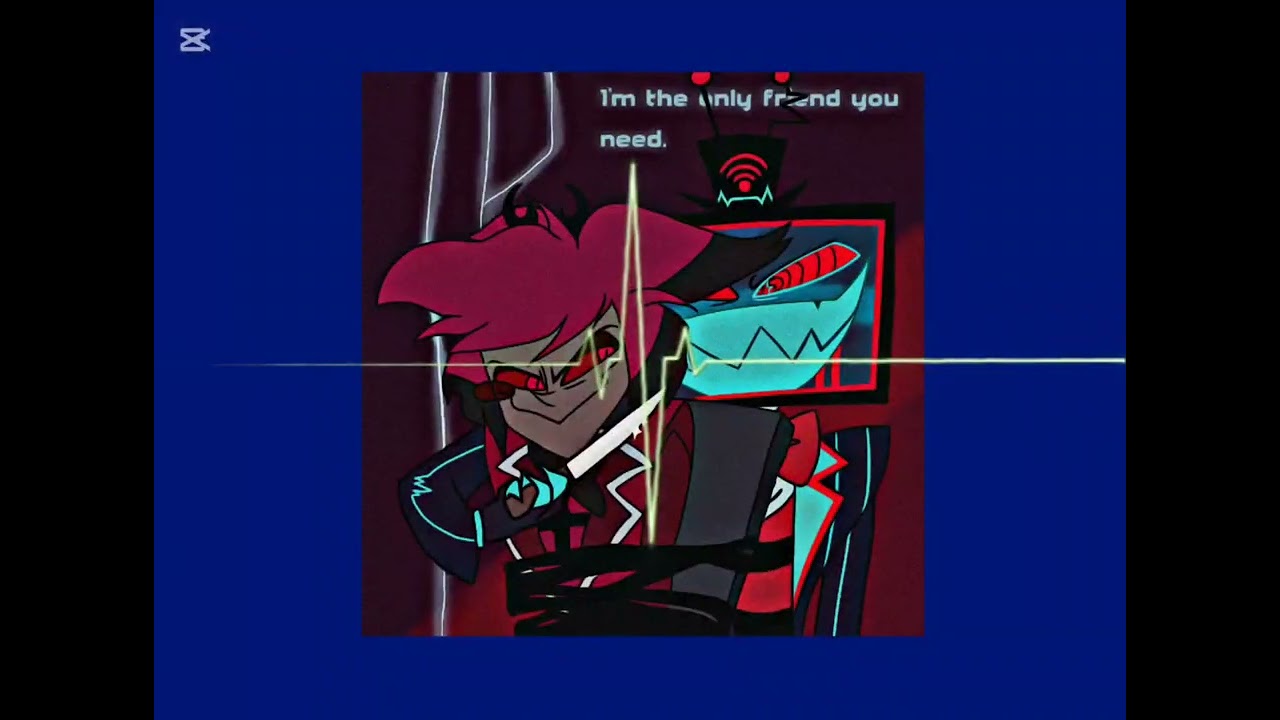 An unhealthy obsession //  Vox AI cover Hazbin Hotel