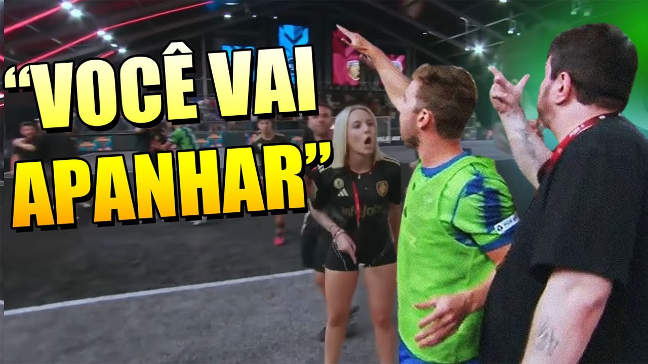 GAULES QUASE APANH0U AO VIVO - Falta de respeito nos games