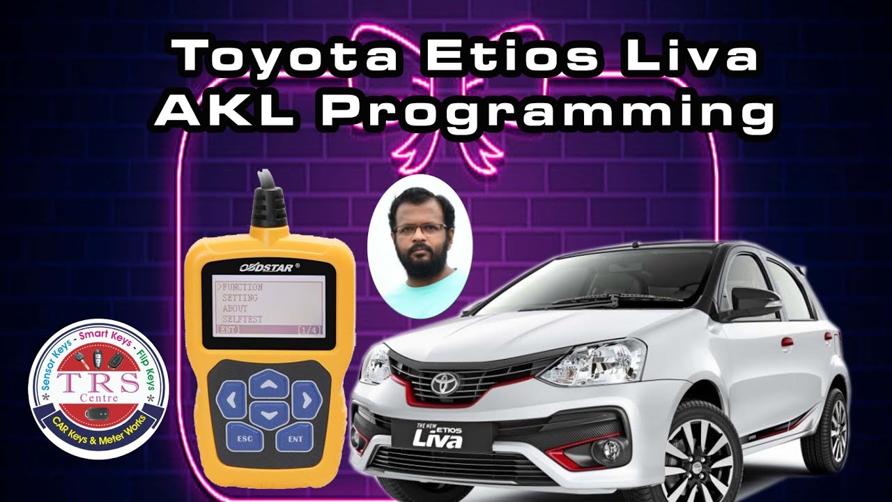 Toyota Etios Liva AKL Programming by Obdstar KMD T300