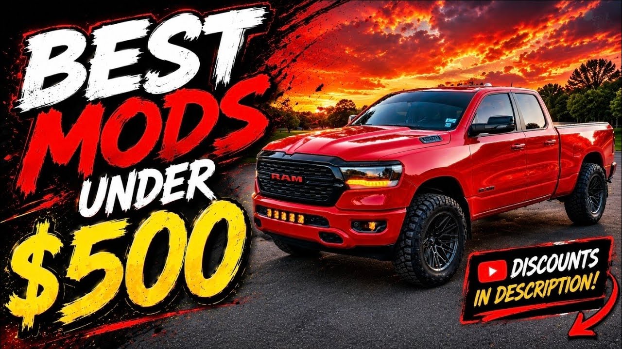 Лучшие моды до 500 долларов | Ram 1500