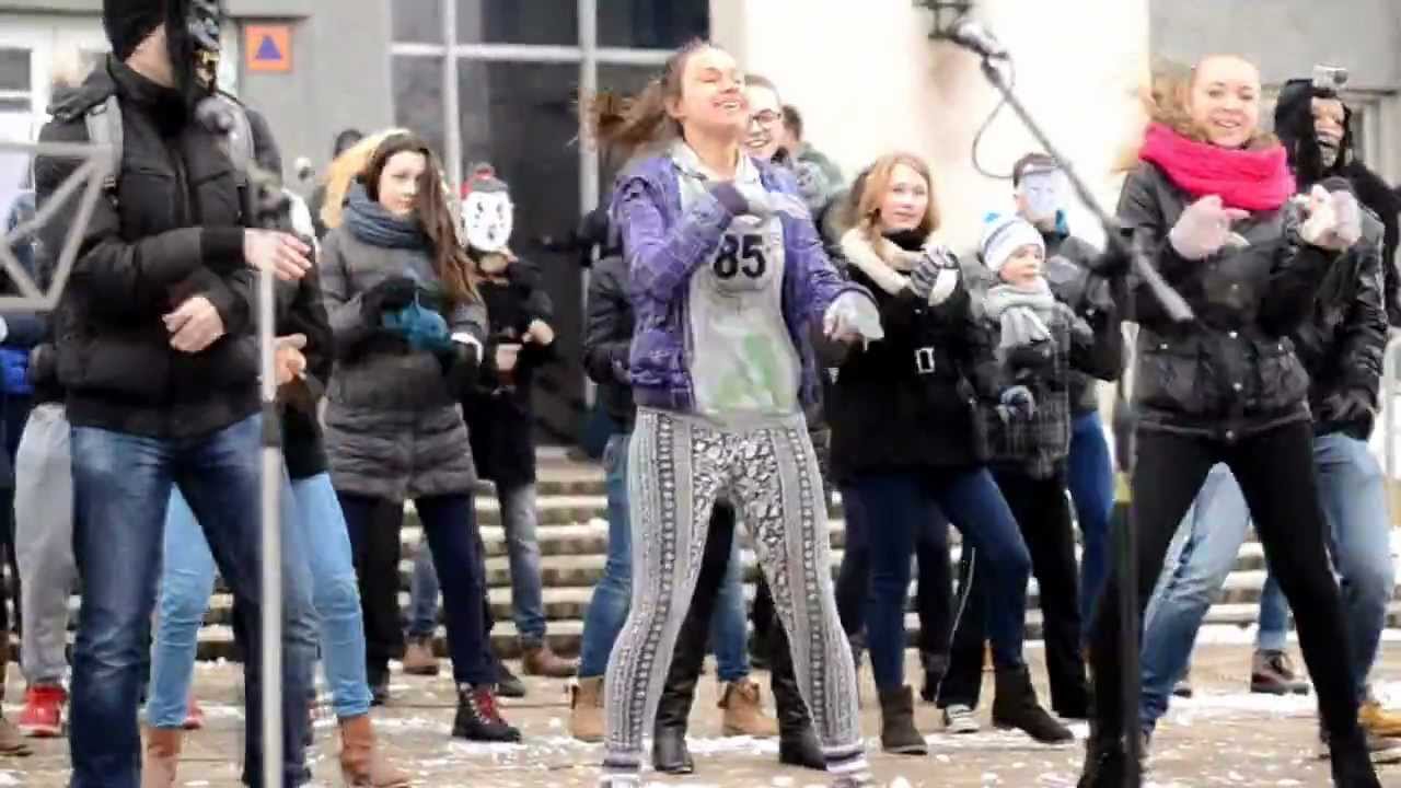 Užgavėnių FLASHMOBAS Šilalėje