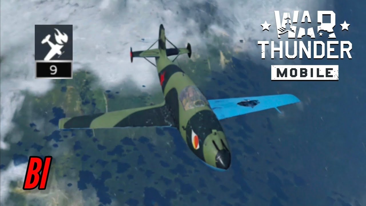 BI: Bomber Hunter (9 kills, no deaths) - War Thunder Mobile