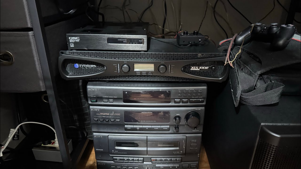 The QSC SPA4-100 Amplifier Works and Sounds Good!