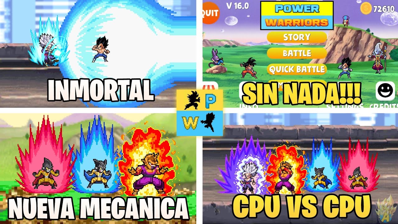 🔥🙀10 TRUCOS O CURIOSIDADES QUE DEBES CONOCER SOBRE POWER WARRIORS 16.0😎🔥