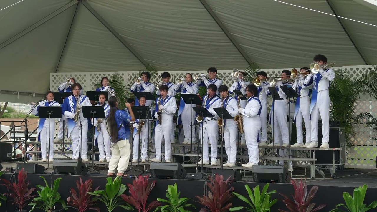 Kamehameha School's Ho'olaule'a 2026 - Jazz Band - Bishop Museum [4K]