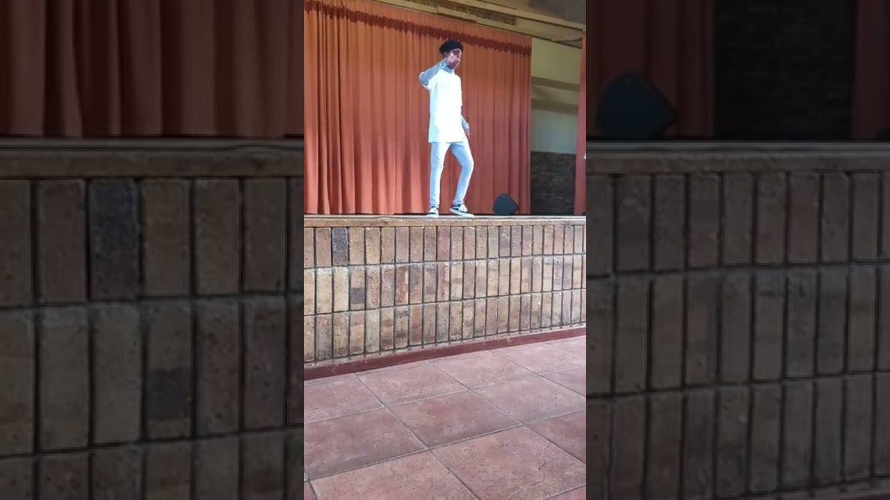 Moya dancing in Bonnievale community wall on youthday 2022