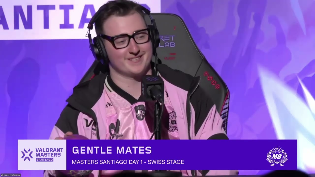 GENTLE MATES (M8 vs EDG) | MASTERS SANTIAGO PRESS CONFERENCE