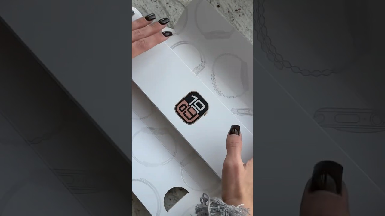 Распаковка Apple Watch 10 rose gold 😍 #shorts