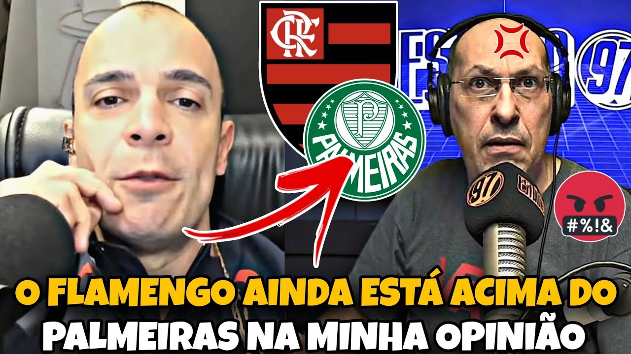 DEBATE ESQUENTOU NA MÍDIA PAULISTA POR CAUSA DO FLAMENGO E PALMEIRAS KKKKK ( RÁDIO ENERGIA 97 )