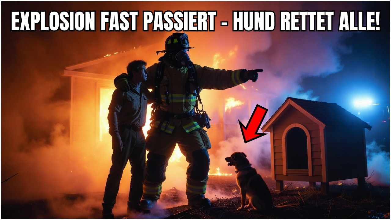 Hund rettet Familie vor tödlicher Explosion – Unglaublich!