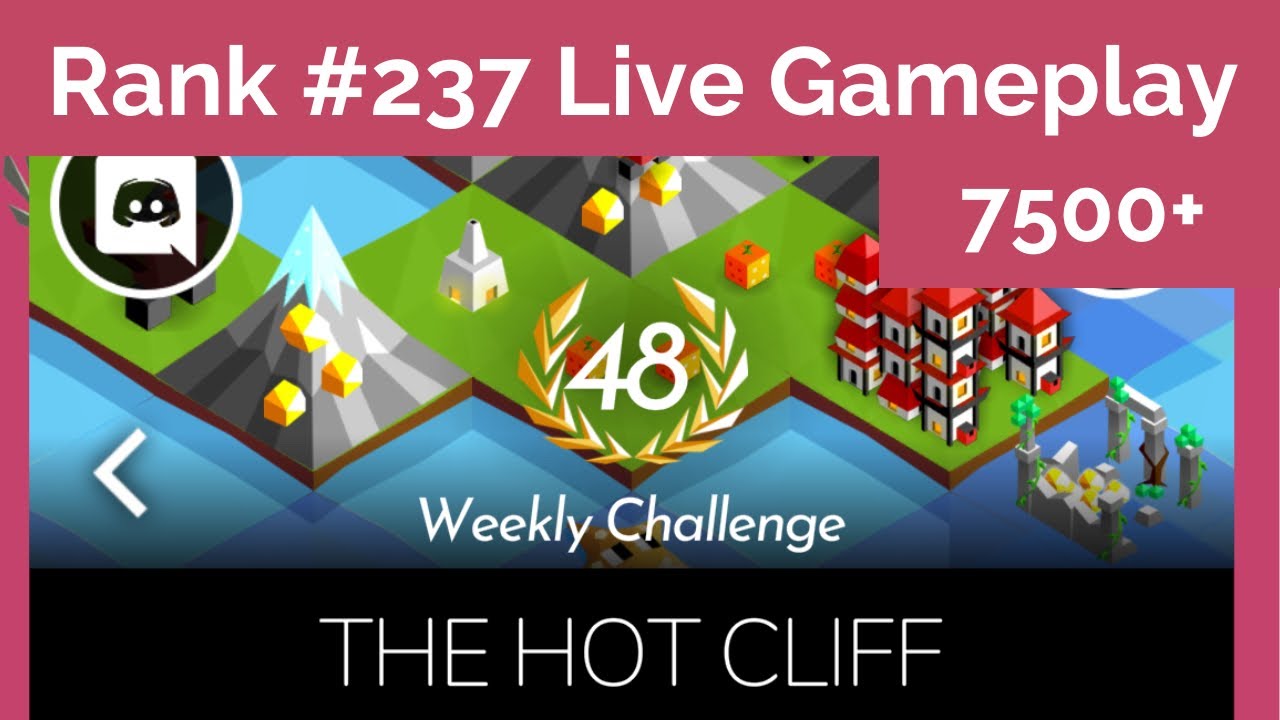 Еженедельное испытание Polytopia №48 – «Горячая скала» | Игровой процесс LIVE для 237-го ранга (Б...