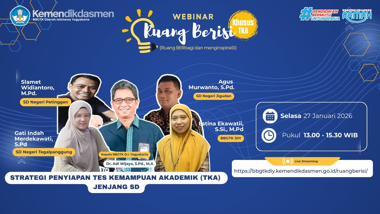 (2026) Strategi Penyiapan Tes Kemampuan Akademik (TKA) Jenjang SD
