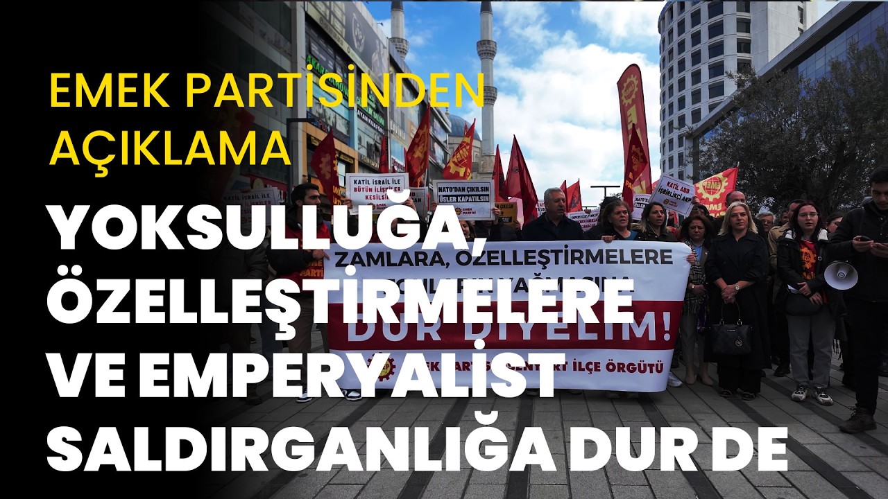 EMEP’ten İran’a saldırılara karşı açıklama: ABD ve İsrail açıkça kınanmalı, NATO üsleri kapatılmalı