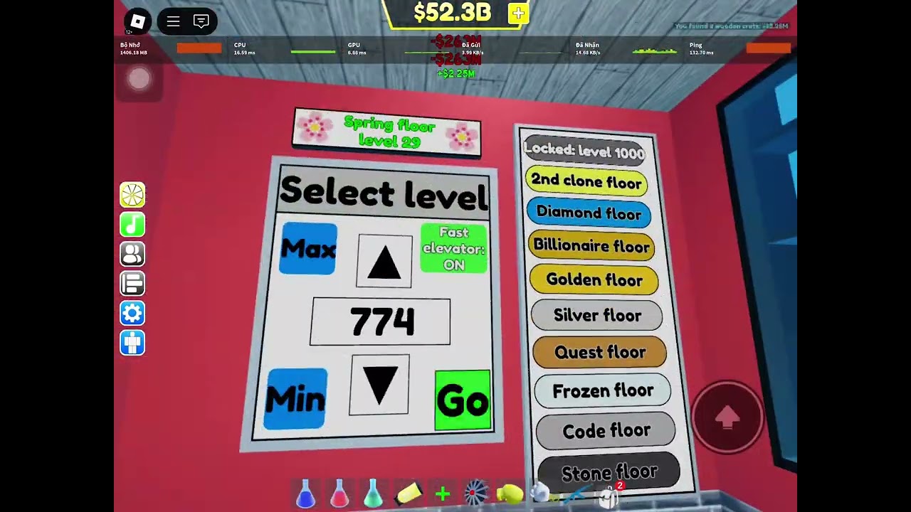 Infinite tower tycoon-800 floors