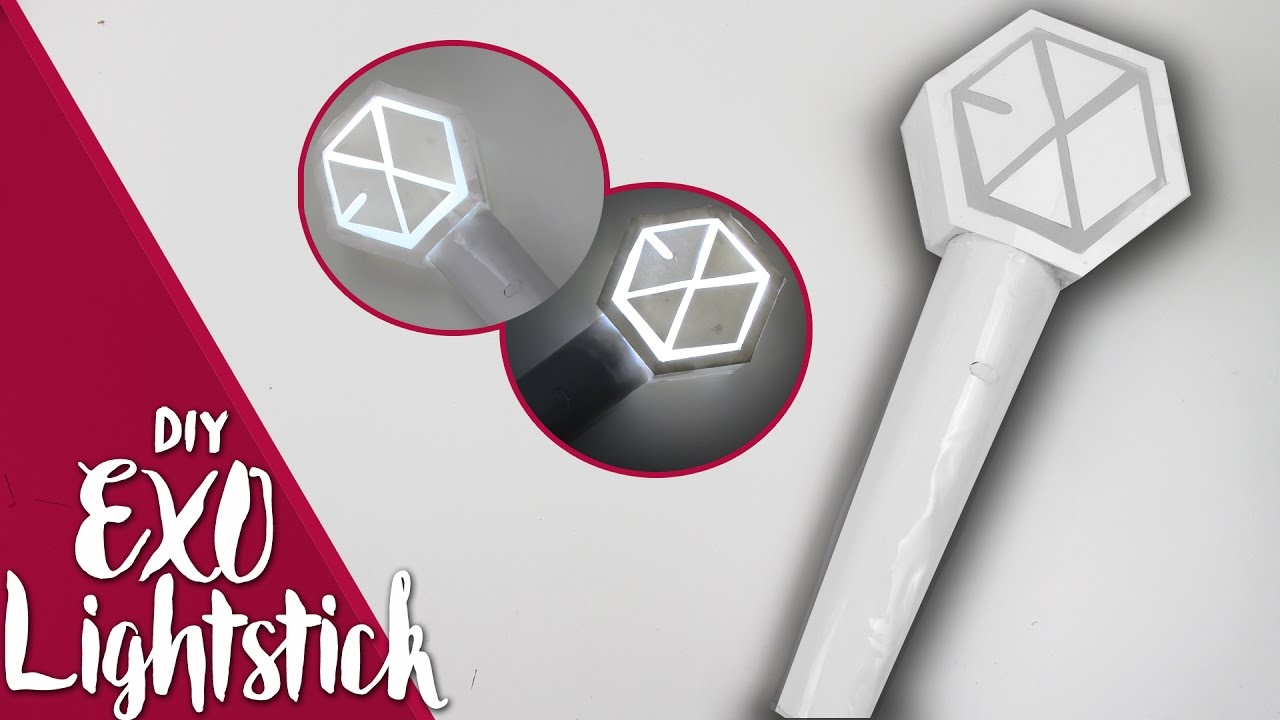 DIY KPOP: Make your own EXO lightstick!