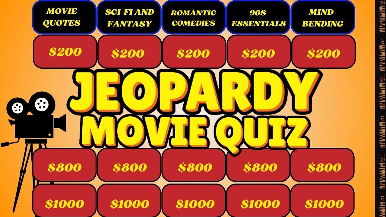 Сможете ли вы угадать фильм по сцене? 🎥 Киновикторина Jeopardy!