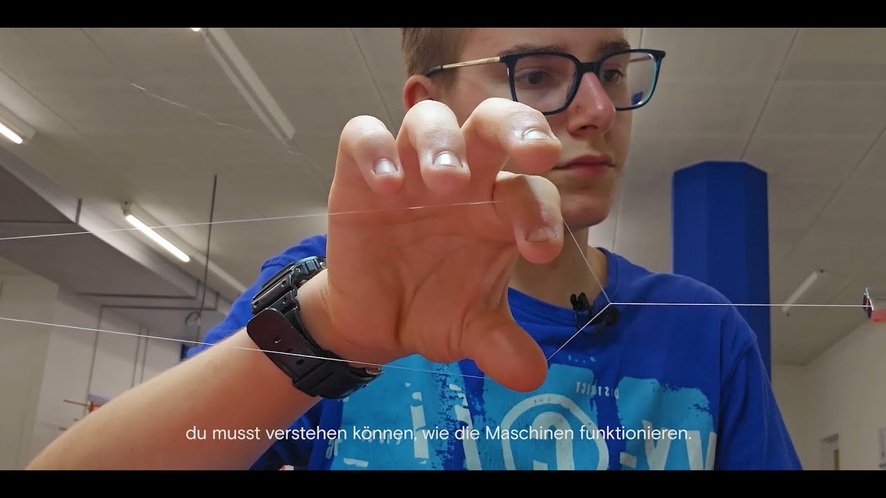 Angehende Textiltechnologen plaudern aus dem Nähkästchen