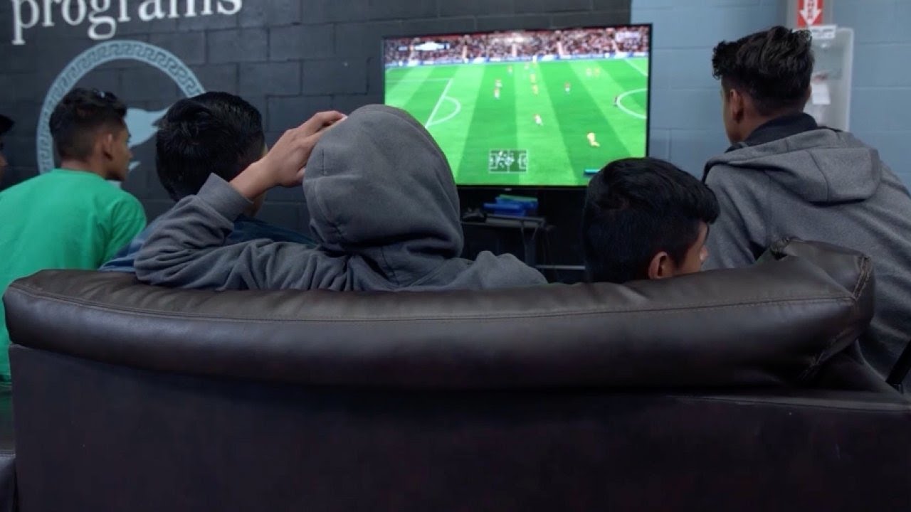 Inside Casa Padre, a migrant children's center