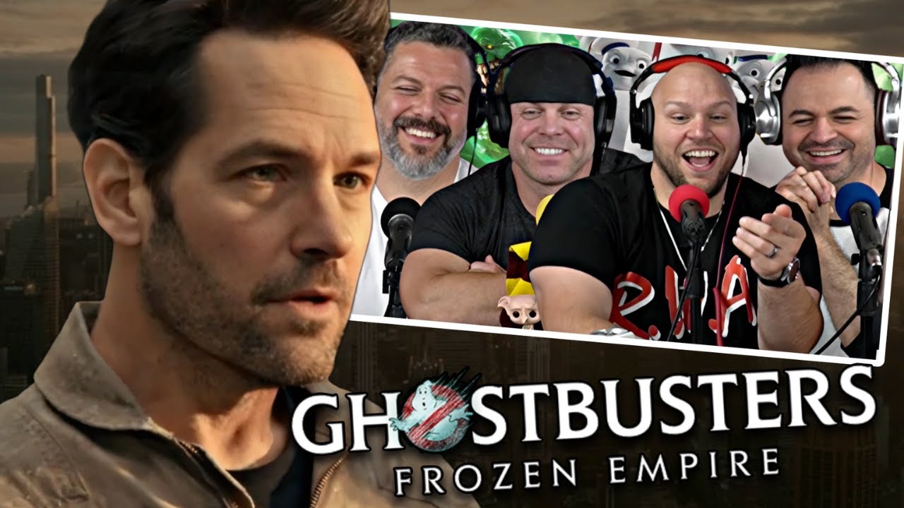 First time watching Ghostbusters Frozen Empire movie reaction