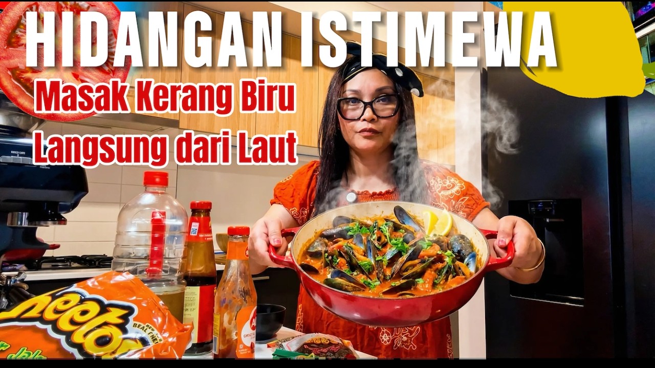 Kerang Biru Fresh dari Laut Australia—Rasanya Bikin Shock!