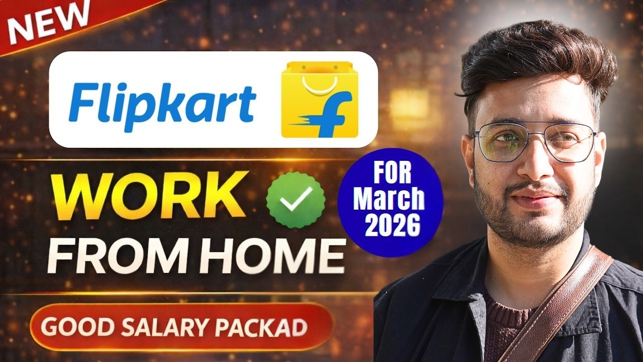 🔥 Flipkart Free Training + Job Program 2026 | SCOA | Data Entry Operator | DEO JOB