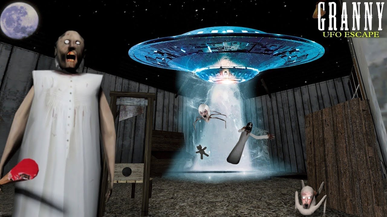 GRANNY UFO SECRET ENDING ESCAPE