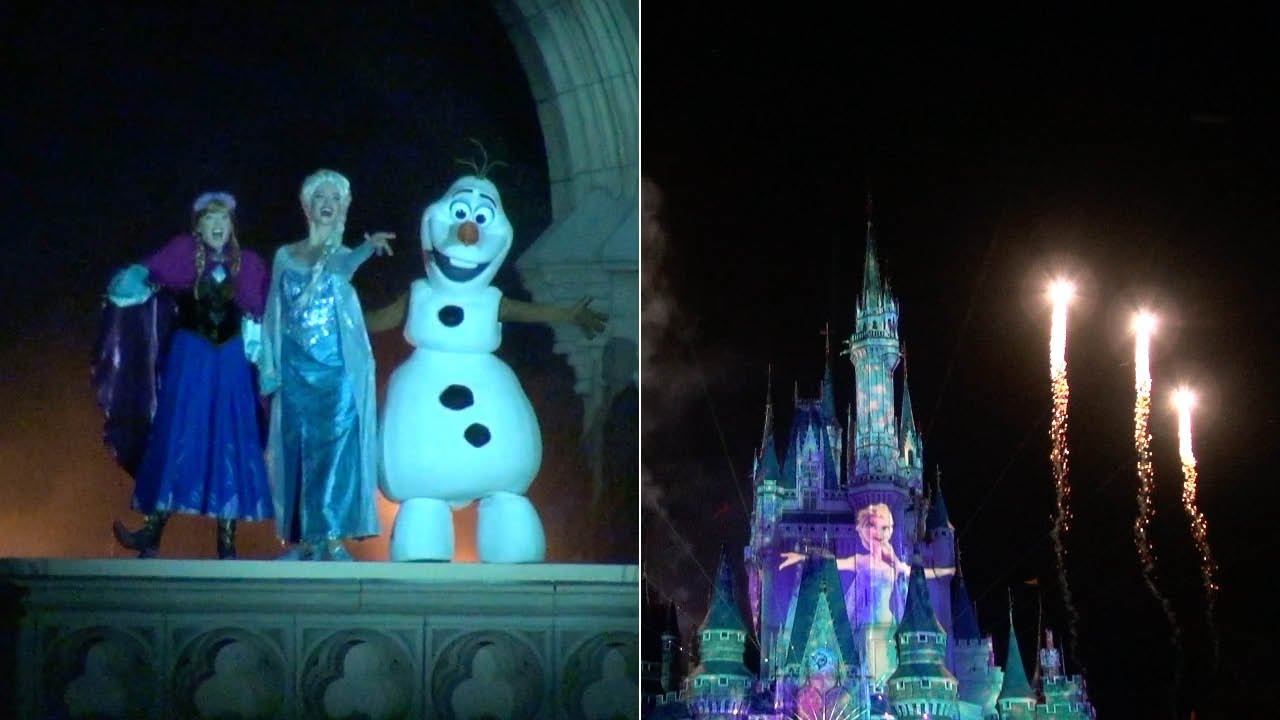‘Frozen Forever’: a new projection mapping presentation at Tokyo Disneyland