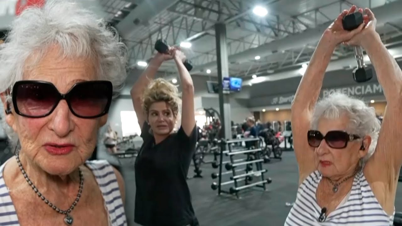 LA BISABUELA FIT: Margarita tiene 90 años, entrena, sale y vive llena de optimismo