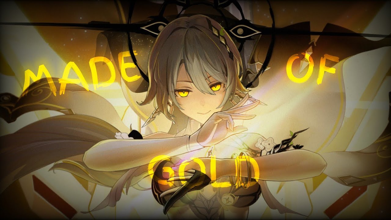 made of gold