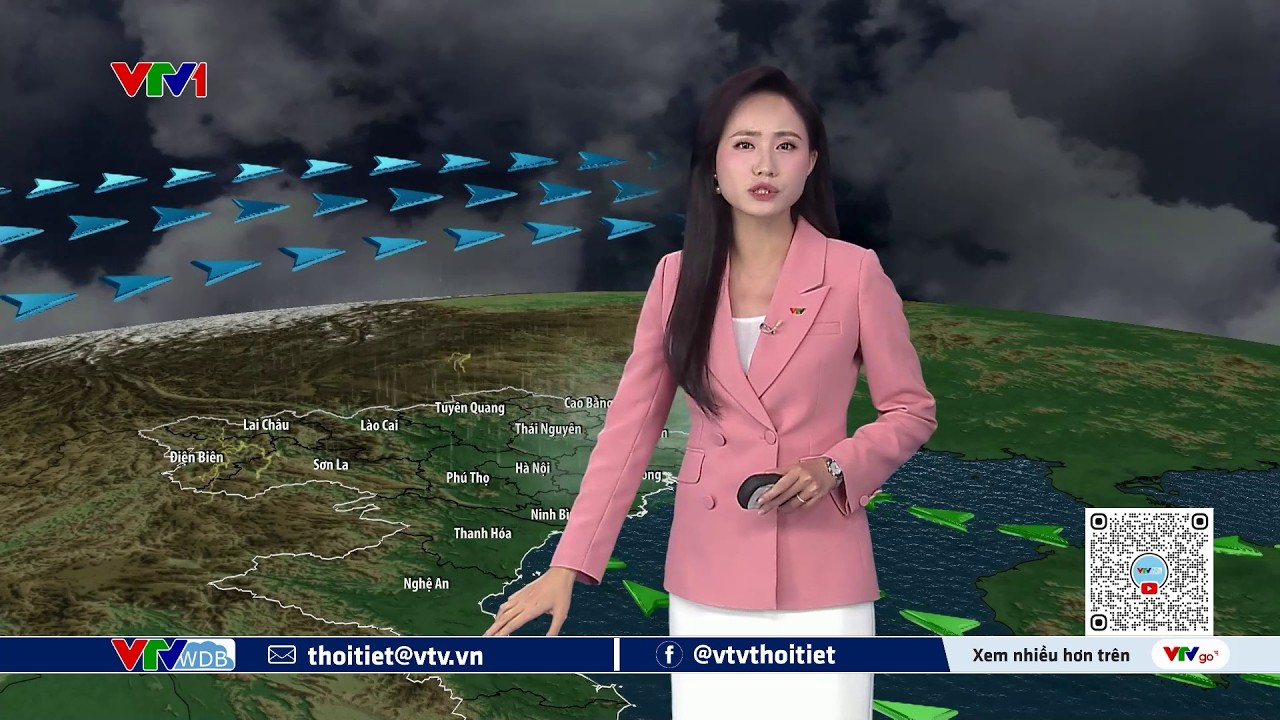 Dự báo thời tiết 19h45 - 24/02/2026 | Hình thế gây mưa giông | VTVWDB