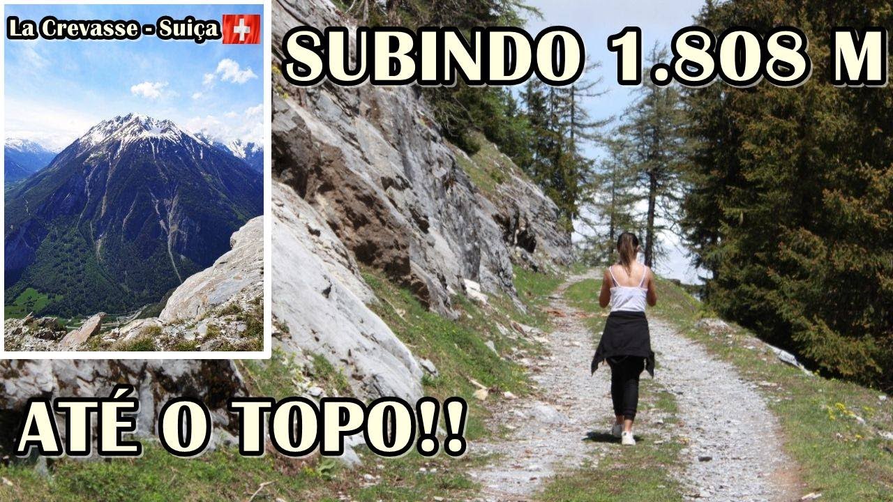 COMO É SUBIR UMA MONTANHA NA SUIÇA 🤔