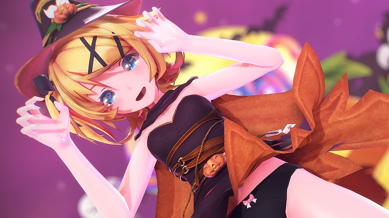 【MMD】Happy Halloween / Sour式鏡音リン【4K】