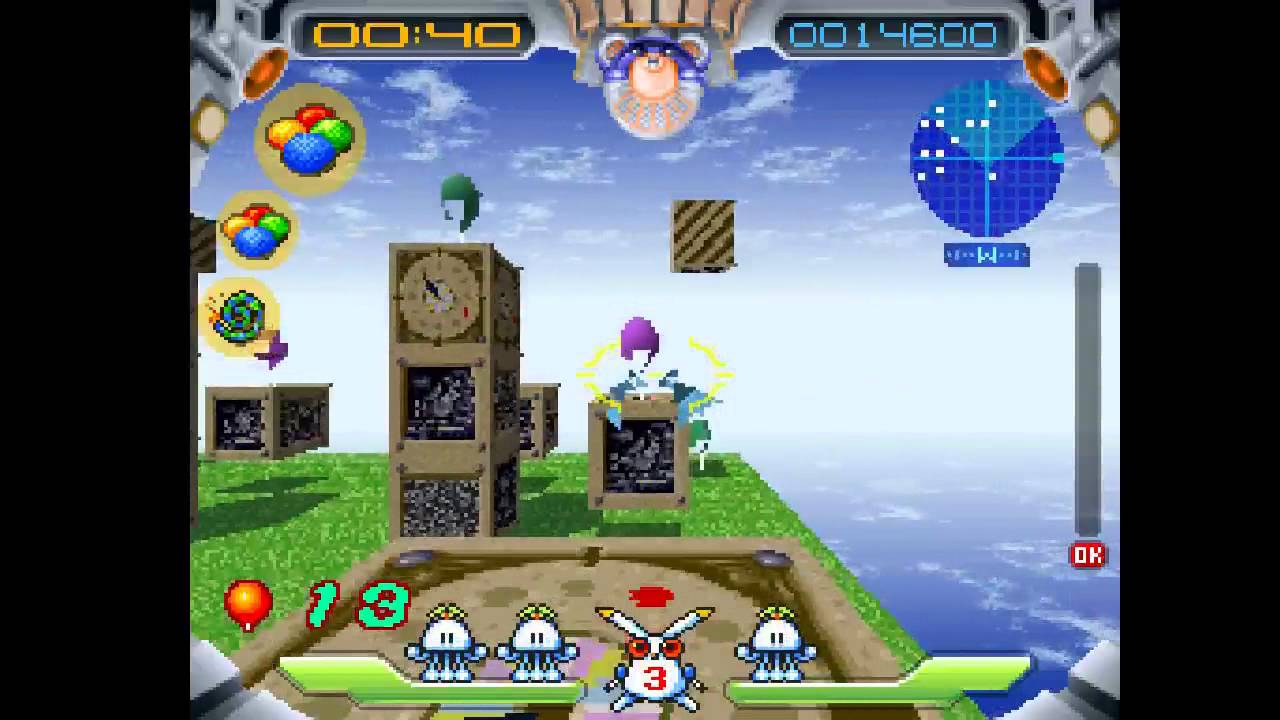 Jumping Flash! 2 ... (PS1) Gameplay