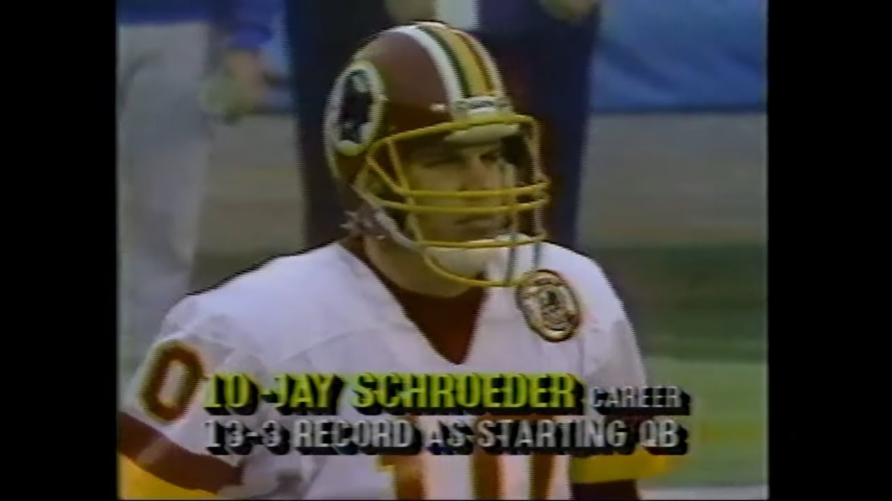 1986 Week 12 - Dallas Cowboys at Washington Redskins