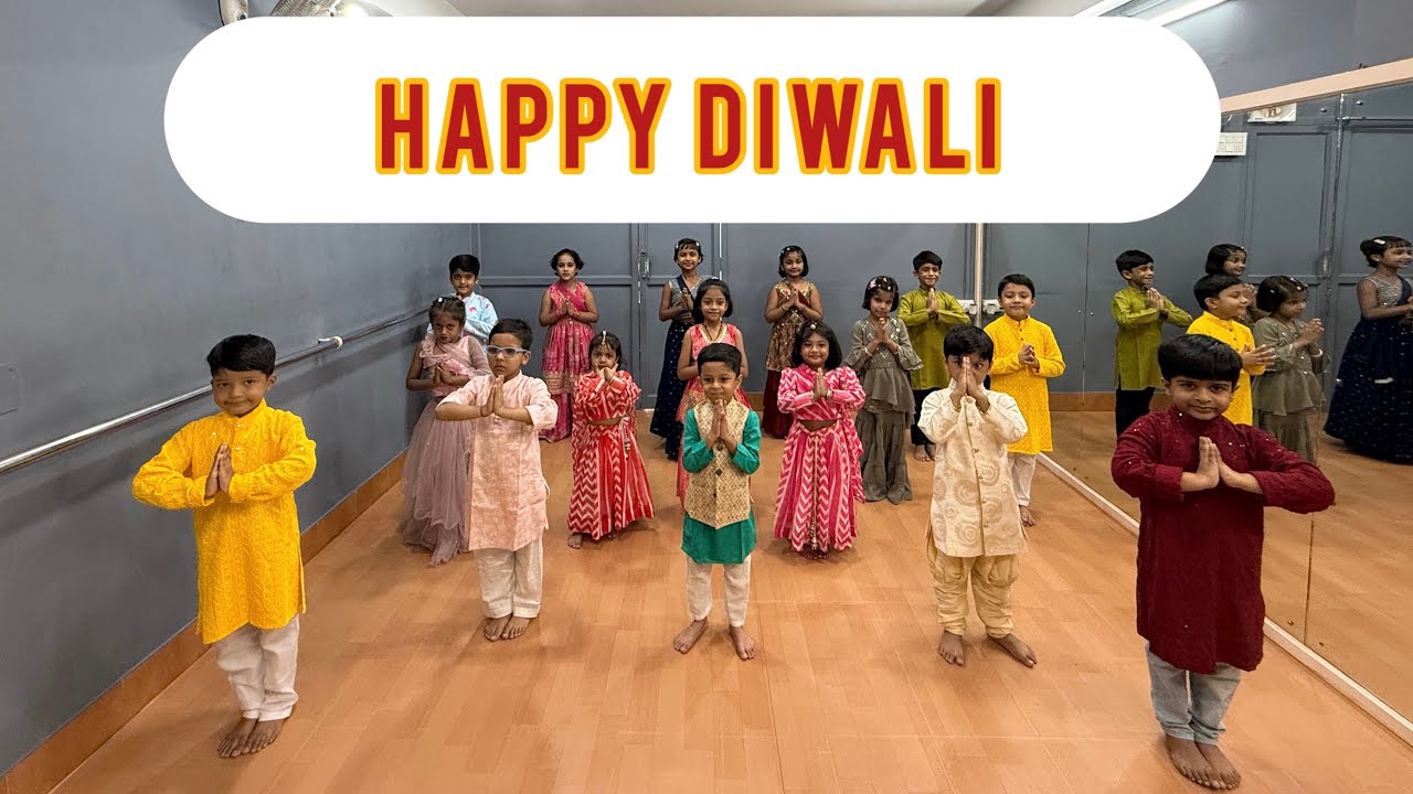 The Happy Diwali Song | Shaan | Diwali Special Dance Cover | Junior Kids | Piyali Saha Choreography