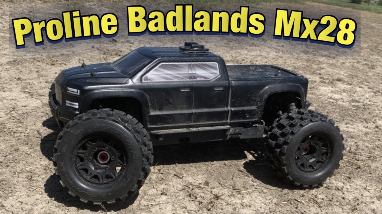 Trying Out Proline Badlands Mx28 Tires on the Arrma Big Rock 3s V3
