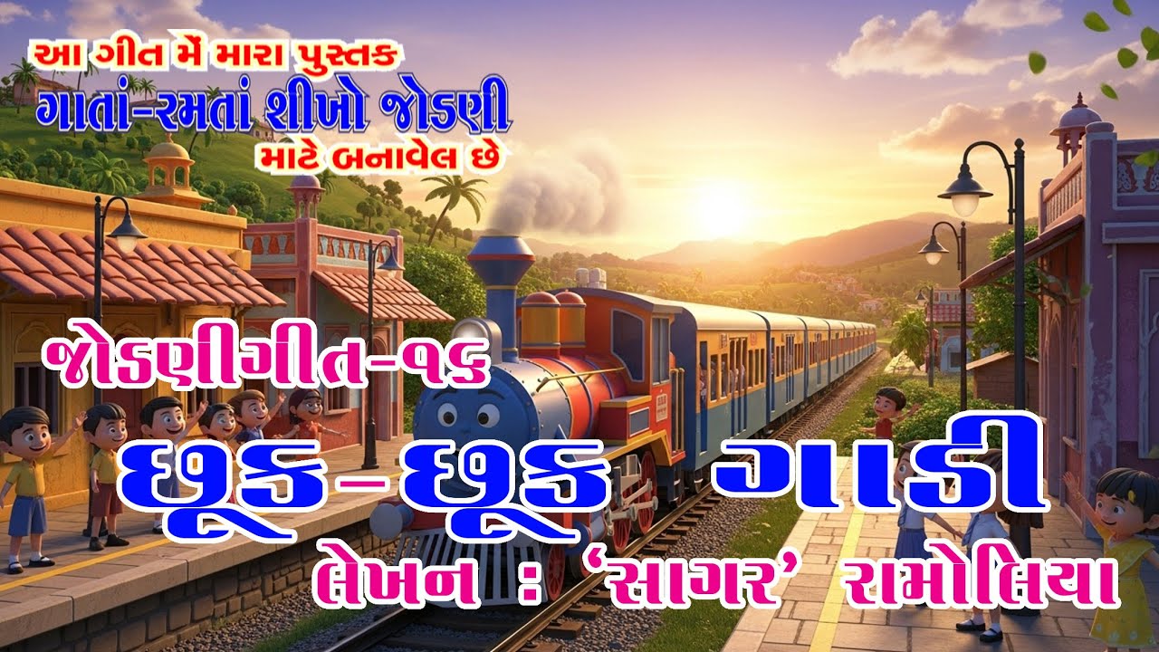 JodniGeet 16 Chhook-Chhook Gadi | છૂક-છૂક ગાડી | GUJARATI JODNI | SAGAR RAMOLIA | #gujaratigeet